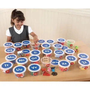 Educational Toys Alphabet Teaching Tubs pk 26