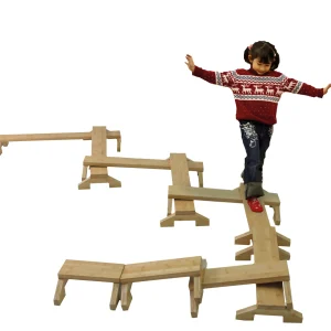 Educational Toys Bamboo Balance Path (8cm Wide - Set 9)