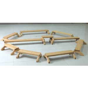 Educational Toys Bamboo Balance Path (8cm Wide - Set 9)