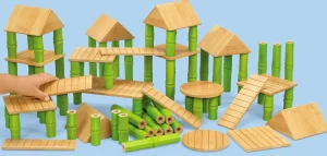 Lakeshore Bamboo Building Blocks - Class Set
