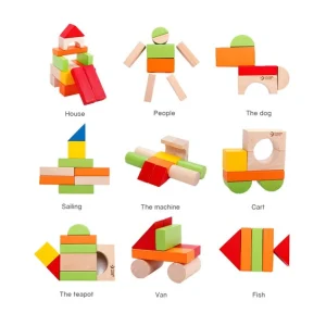 Educational Toys Classic World Building Blocks 100pc