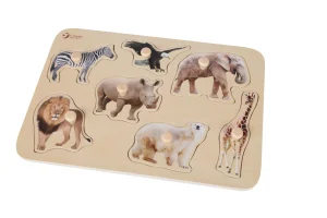 Classic World Wild Animal Puzzle