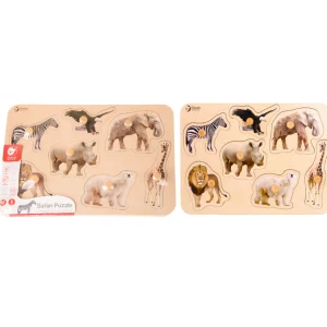 Classic World Wild Animal Puzzle