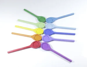 PRIME 10 COLOURED SPOONS - Reduced To Clear!
