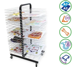 Educational Toys Drying Rack Mobile 40 Small Shelf