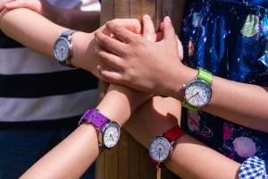 EasyRead Time Rainbow Wrist Watch 12-24hr