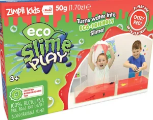 Zimplikids Eco Slime Play (Red or Green) 50g - discontinued