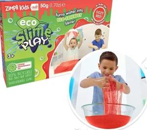 Zimplikids Eco Slime Play (Red or Green) 50g - discontinued
