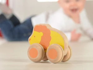 Educational Toys Eco-Friendly Push long Lion - REDUCE TO CLEAR!