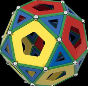 Geomag Education set Geometry Lab (244pc + 40 cards)