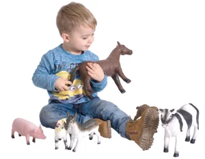 Educational Toys Farm Animal Set 6 Pcs