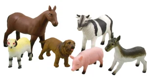 Educational Toys Farm Animal Set 6 Pcs