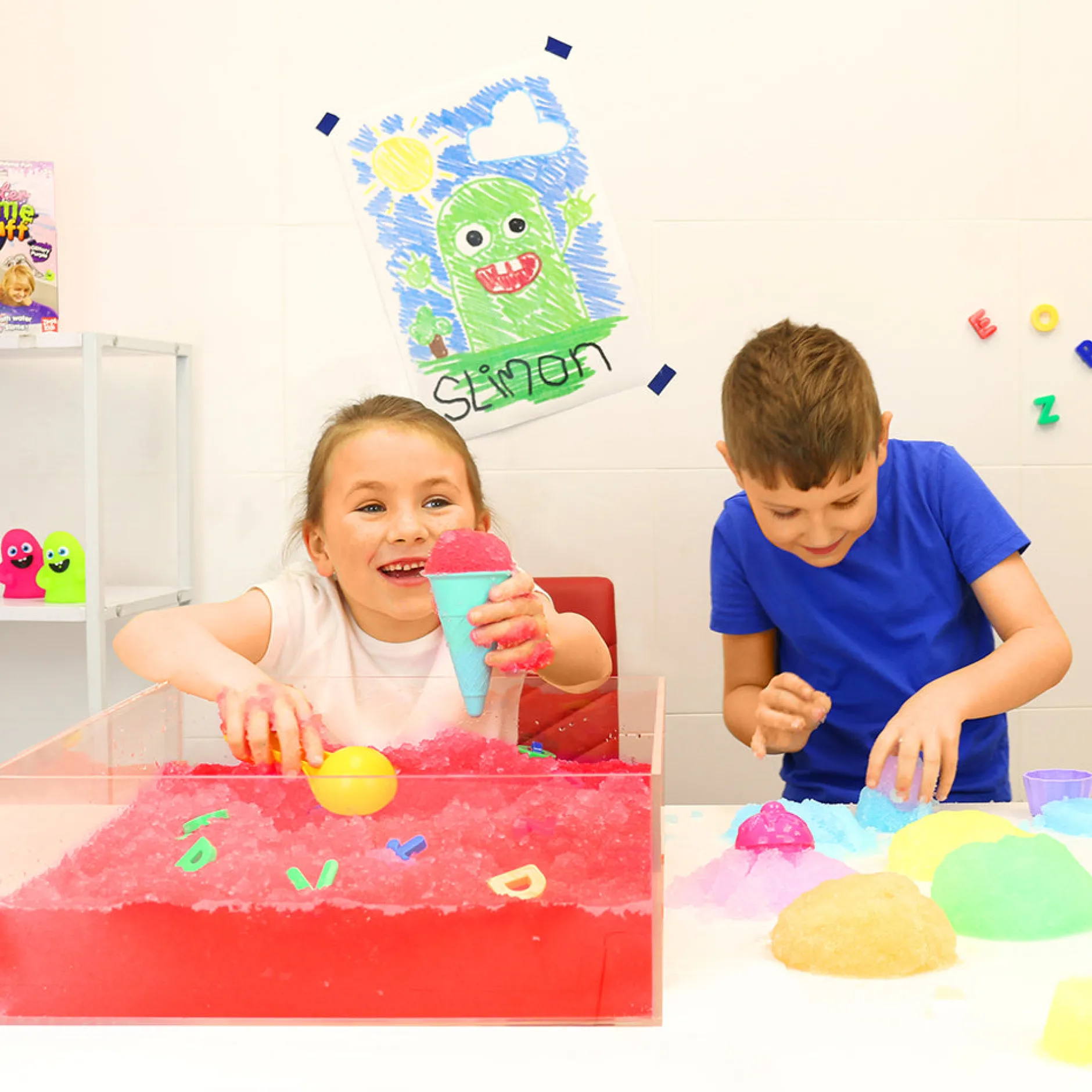 gelli_play_sensory_amp_mo_10.webp Zimplikids Gelli Play Sensory & Modelling Fun! Mixed Colours, White, Green, Blue & Pink