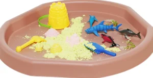 Educational Toys Hexacle Tuff Tray (73cm) - Coral Pink