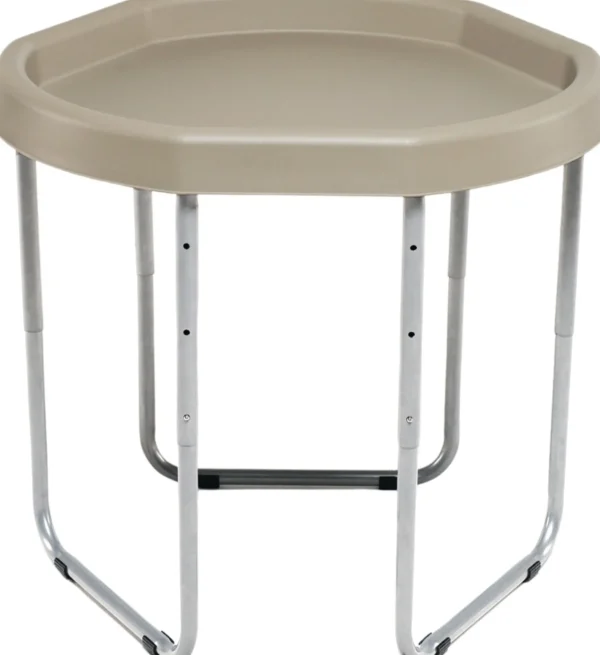 Educational Toys Hexacle Tuff Tray (73cm) and stand - Sand Taupe