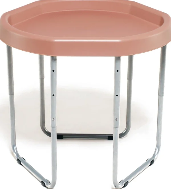 Educational Toys Hexacle Tuff Tray (73cm) and stand - Coral Pink