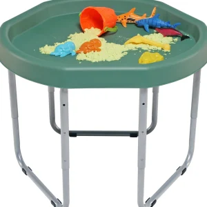 Educational Toys Hexacle Tuff Tray (73cm) and stand - Jungle Green