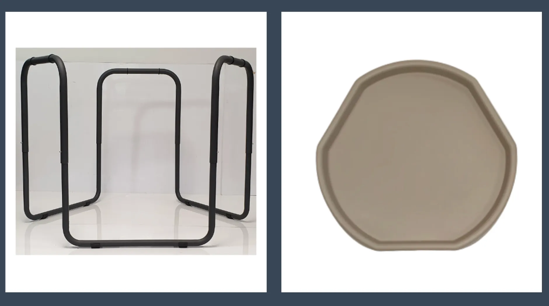 hexacle_tuff_tray_cm_and__3-11.webp Cheng Hexacle Tuff Tray (90cm) and stand - Sand Taupe
