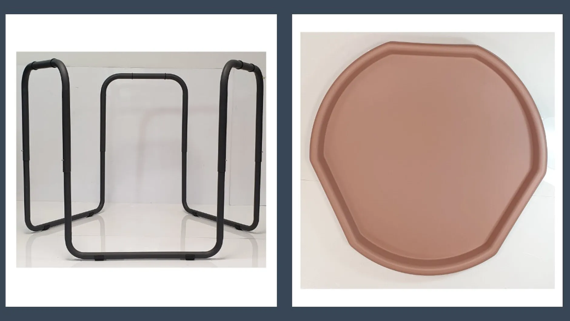 hexacle_tuff_tray_cm_and__4-3.webp Cheng Hexacle Tuff Tray (90cm) and stand - Coral Pink