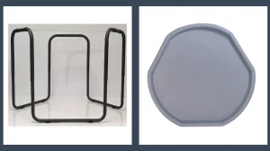 Cheng Hexacle Tuff Tray (90cm) and stand - Ice Blue