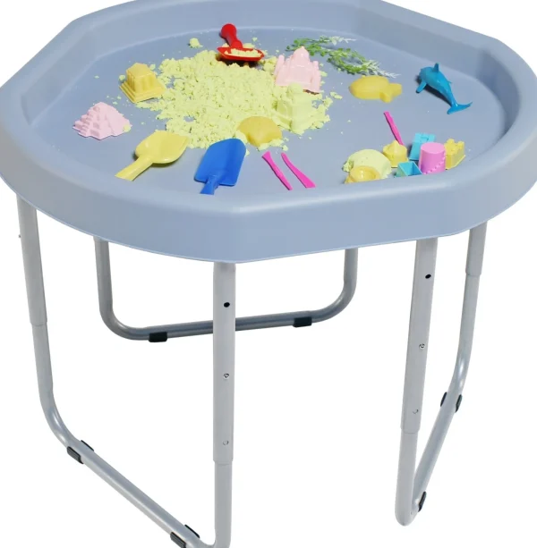Educational Toys Hexacle Tuff Tray (73cm) and stand - Ice Blue