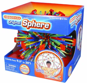 Hoberman Sphere Rainbow