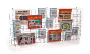 Educational Toys Horizontal Wall Book Rack (6 Shelves)
