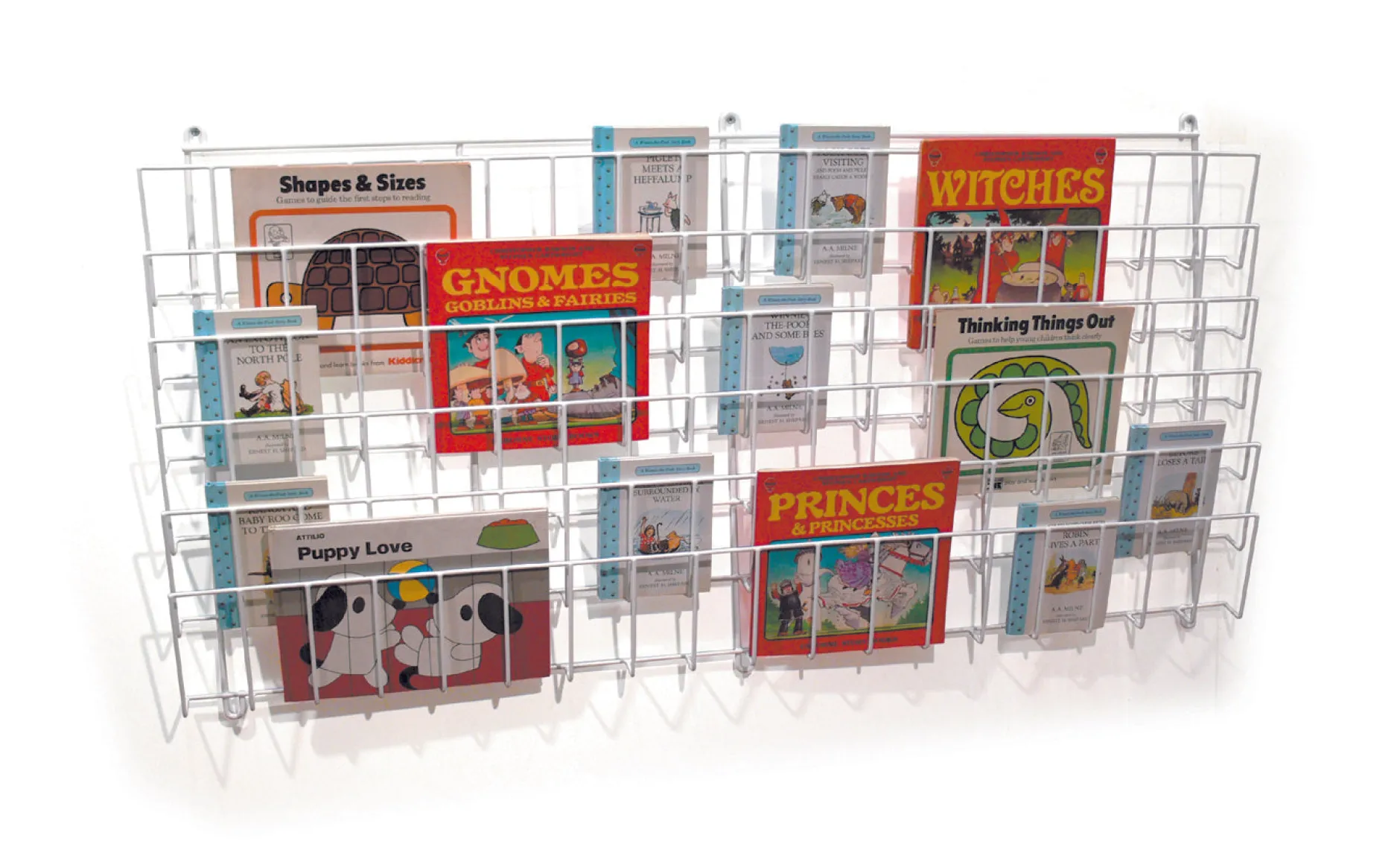 horizontal_wall_book_rack_6.webp Educational Toys Horizontal Wall Book Rack (6 Shelves)