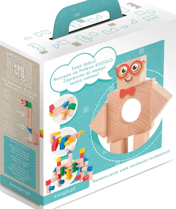 Koogo Kooglo Magnetic Block Mega Set Coloured 100 pieces