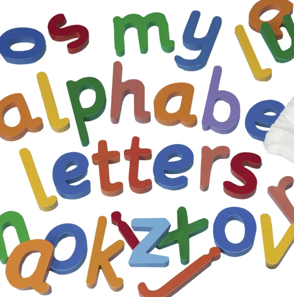Educational Toys Large Wooden Lowercase Letters (15cm)