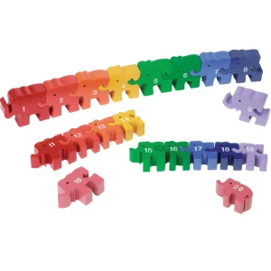 Educational Toys Linking Elephants 1-20
