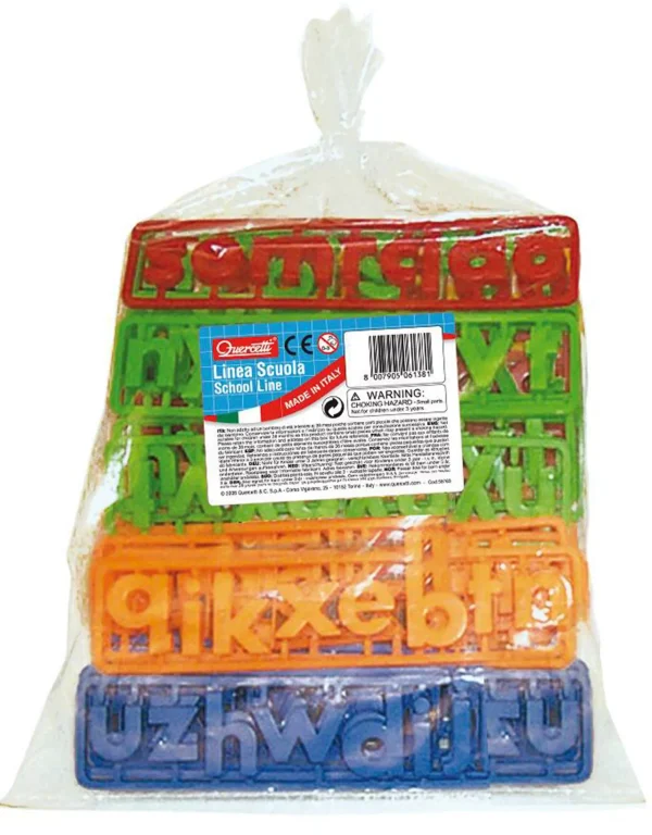 Quercetti Lower Case Magnetic Letters x 288