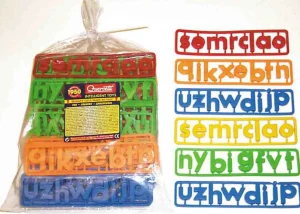 Quercetti Lower Case Magnetic Letters x 288