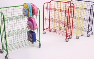 Educational Toys Lunchbox Trolley 20mm Round Tube - Blue