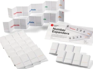 KNOWLEDGE BUILDER Magnetic Number Expanders (set of 10) - Reduced To Clear!