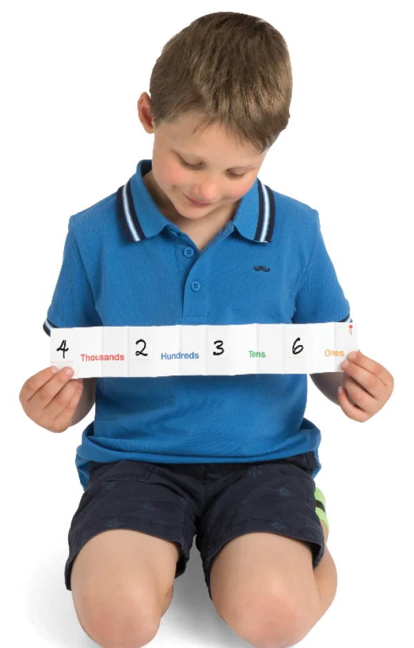 KNOWLEDGE BUILDER Magnetic Number Expanders (set of 10) - Reduced To Clear!