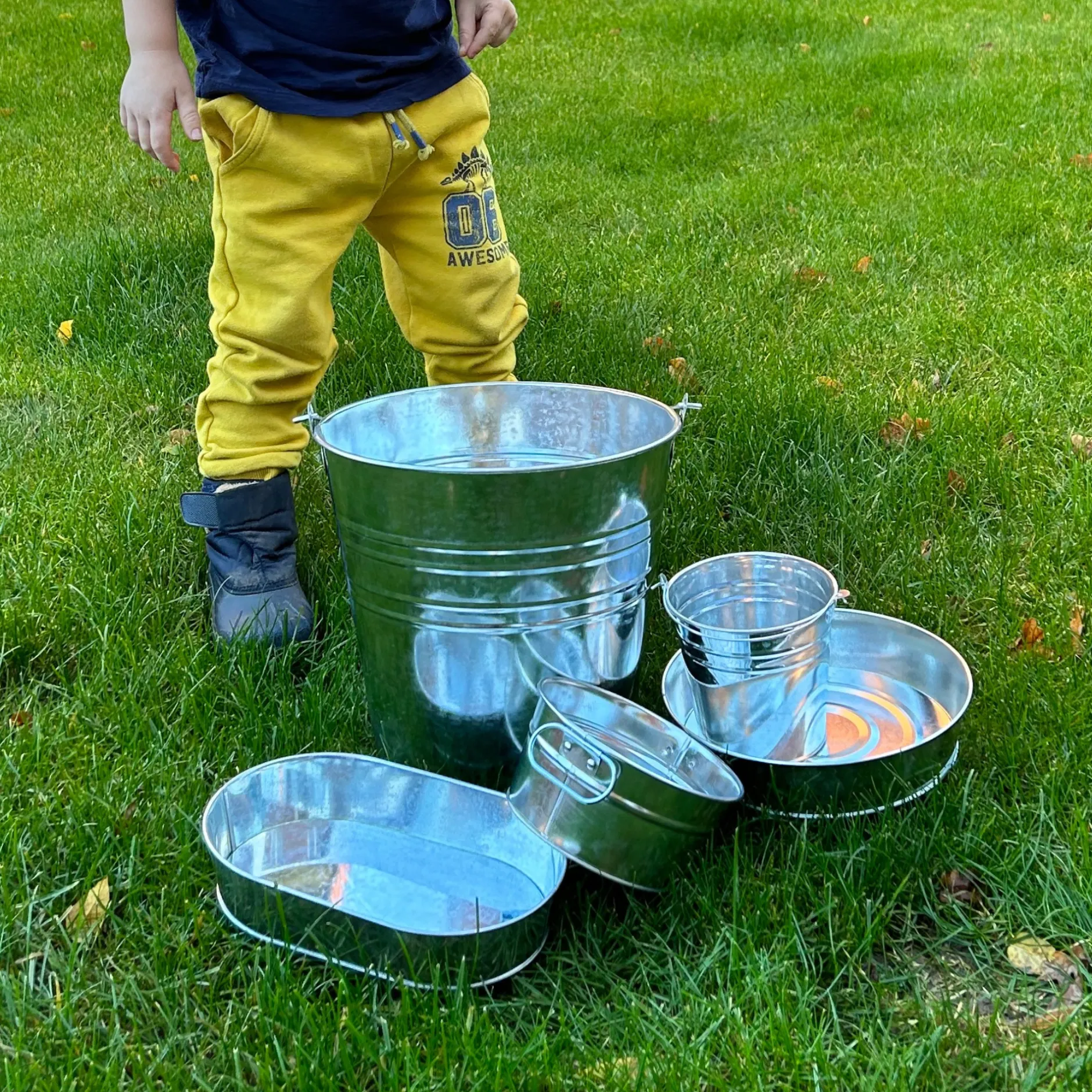 metal_mud_kitchen_play_se_14.webp Educational Toys Metal Mud Kitchen Play Set - Pack of 5