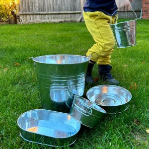 Educational Toys Metal Mud Kitchen Play Set - Pack of 5