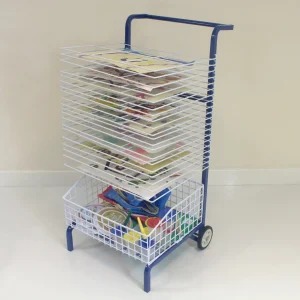 Educational Toys Mobile 20 Shelf Dryer With Storage