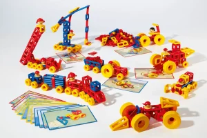 Mobilo Set Construction Set (424 Pieces) Plus Gratnells Tray And Lid