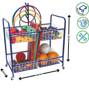 Educational Toys Multi Purpose Equipment Trolley