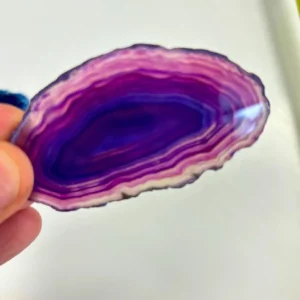 Anthony Peters Natural Agate Slices - Pack of 6