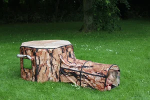 Cricket Natural Tree House And Tunnel - Tuff Tray Cover, No Frame