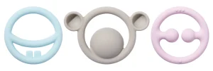 Moluk Nigi Nagi and Nogi Set of 3 Teething Rings