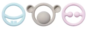 Moluk Nigi Nagi and Nogi Set of 3 Teething Rings