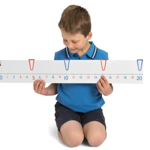 KNOWLEDGE BUILDER Number line and clips (0-30) - REDUCED TO CLEAR!
