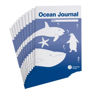 KNOWLEDGE BUILDER Ocean Journals (Set of 10) - Reduced To Clear!