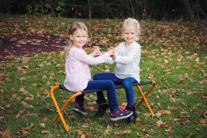 Educational Toys Outdoor Benches - Set of 4