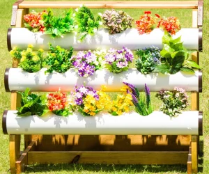 Wisdom Outdoor Cylinder Planter Single