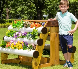 Wisdom Outdoor Cylinder Planter Single